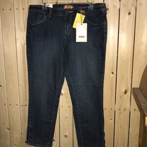 Sarah Jessica Parker Bitten Ankle Crop Jeans 10